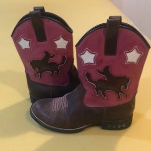 Good condition cow girl boots - youth size 13